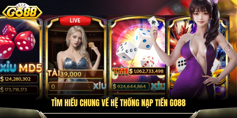 Giới thiệu tổng quan về hệ thống nạp tiền GO88