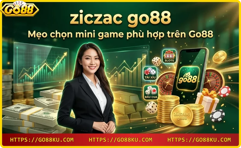 mẹo chọn mini game trên Go88 với các biểu tượng hướng dẫn
